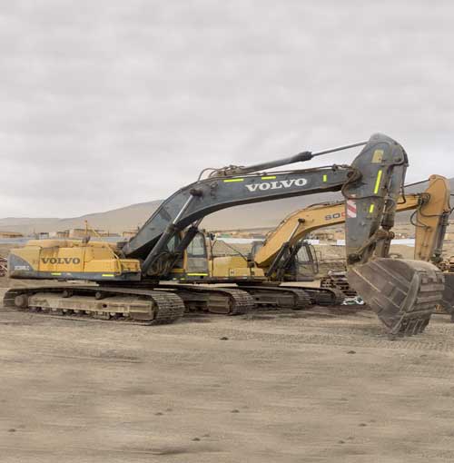 Excavadora Volvo
