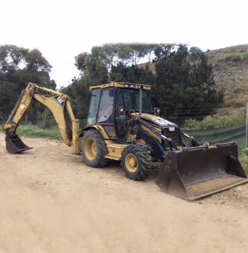 Retroexcavadora Caterpillar
